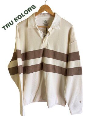 AE x Tru Kolors Vintage Rugby Sweatshirt, Size L